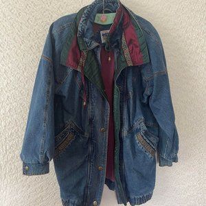 Vintage 80's 90's Current Seen Jean Jacket